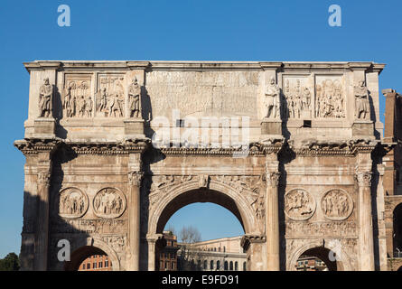 Arc de Constantin à Rome Banque D'Images