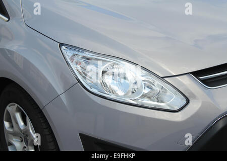 Voiture de sport gros plan Banque D'Images