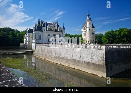 Château de Chenonceau, Indre-et-Loire, France. Banque D'Images