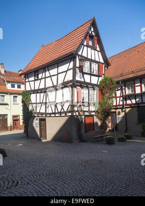 Ancienne ville de Mosbach dans le sud de l'Allemagne Banque D'Images
