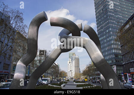 Gedaechtniskirche dans Berlin, Allemagne Banque D'Images