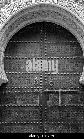 Portes anciennes, Maroc Banque D'Images