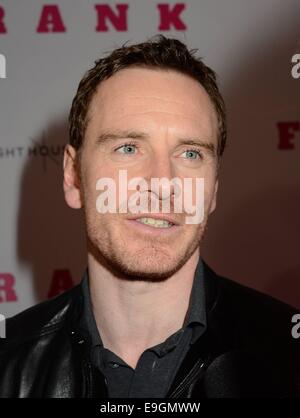 Premiere irlandais de Frank au phare de cinéma... Avec : Michael Fassbender Où : Dublin, Irlande Quand : 24 Avr 2014 Banque D'Images