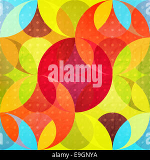 Résumé motif coloré sur la texture du papier de fond vecteur. Banque D'Images