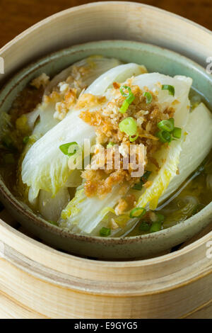 La cuisine chinoise chou bébé Banque D'Images