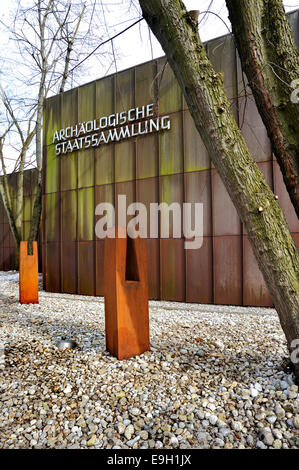 Archaeologische-Staatssammlung, musée archéologique, Munich, Haute-Bavière, Bavière, Allemagne Banque D'Images