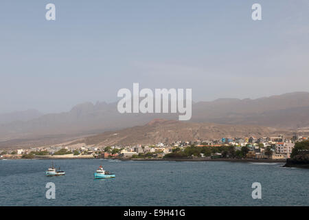 Littoral, Porto Novo, l'île de Santo Antão, Cap Vert Banque D'Images