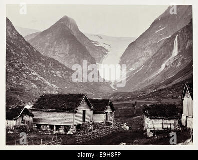 S. 59 Melkevold ['Glacier  + Croisière sur la 'Néréide''] 1869 Banque D'Images