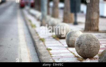 boules de granit Banque D'Images