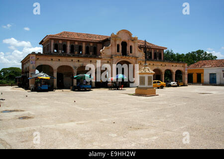 Plaza de la Concepcion à Santa Cruz de Mompox, Colombie Banque D'Images