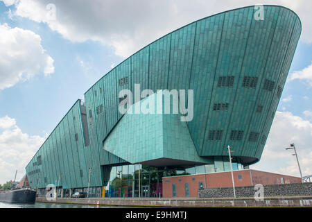 Musée scientifique Nemo, la nouvelle métropole, Amsterdam, Pays-Bas Banque D'Images