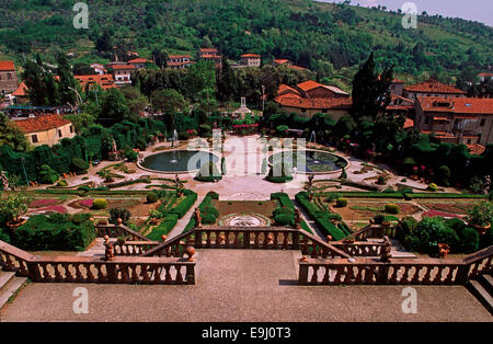 Collodi jardin en Toscane, Italie Banque D'Images