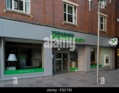 Yorkshire Building Society (YBS) succursale à Cardiff, Galles du Sud. Banque D'Images