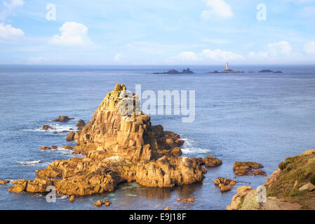 Land's End, Cornwall, Angleterre, Royaume-Uni Banque D'Images