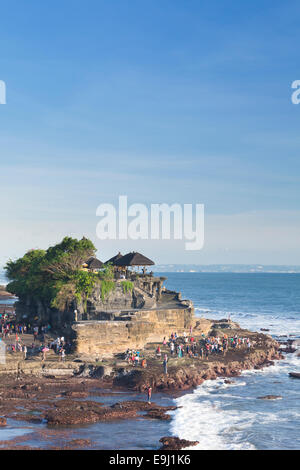 Pura Tanah Lot temple, Bali, Indonésie Banque D'Images