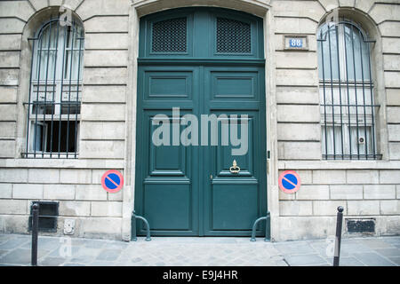 Décoration unique et des portes de la ville de l'amour paris Banque D'Images