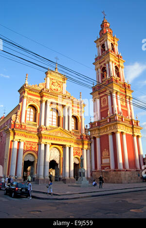 Basilique y Convento de San Francisco. Salta, Argentine. Banque D'Images