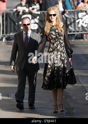 Hollywood, Californie, USA. 28 Oct, 2014. Naissance australienne actrice Nicole Kidman arrive pour sa comparution au Jimmy Kimmel Live ! À Hollywood, le mardi 28 octobre, 2014. Crédit : David Bro/ZUMA/Alamy Fil Live News Banque D'Images