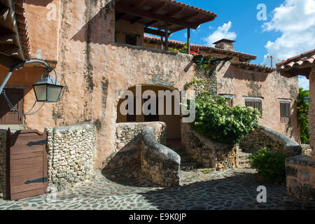 Dominikanische Republik, Osten, la romana, casa del campo, Altos de Chavon, Banque D'Images