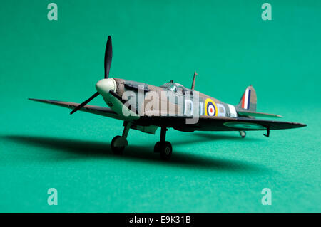 1/72 Airfix modèle à l'échelle d'un Supermarine Spitfire MkIa Banque D'Images