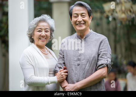 Portrait of senior couple Banque D'Images