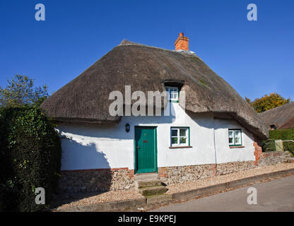 Chaumière à Longstock, Hampshire, Angleterre Banque D'Images