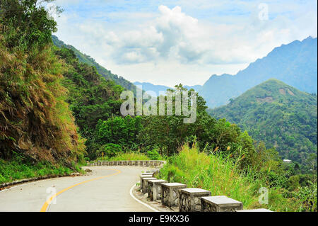 À vide, dans les montagnes de la Cordillère, Luzon, Philippines Banque D'Images