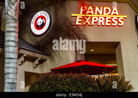 Un panda Express restaurant à Modesto en Californie Banque D'Images