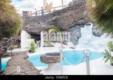 La Fondation César Manrique, Lanzarote, Tahiche. Banque D'Images