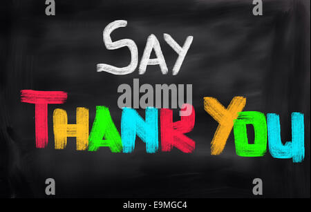 Avec une craie à la main Concept - image en couleur Banque D'Images