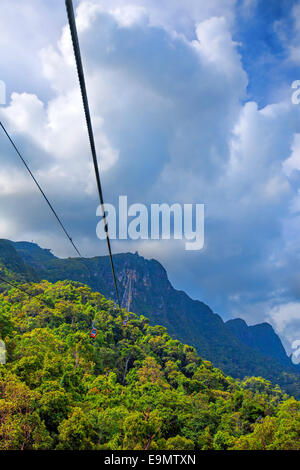 Langkawi Cable Car Banque D'Images