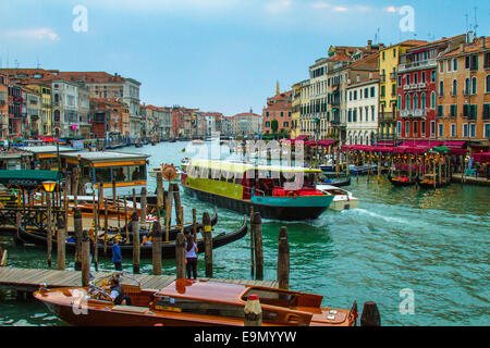 Grand Canal, Venise, Italie Banque D'Images