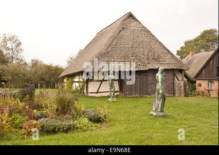 Maison à Fischland en Allemagne Banque D'Images