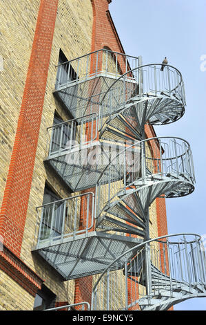 En colimaçon Banque D'Images