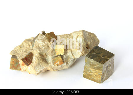 Pyrite Banque D'Images