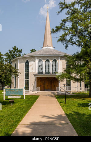 Saint Vincent de Paul Eglise Catholique Romaine à Niagara on the Lake, Ontario Canada. La plus ancienne de l'Ontario. Banque D'Images