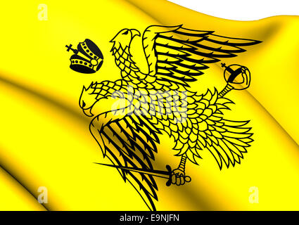 Drapeau de l'Église grecque orthodoxe Banque D'Images