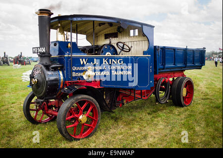 Camion Foden à vapeur une English show Banque D'Images