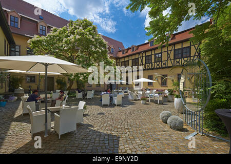 Maison de Haendel à Halle, Allemagne Banque D'Images