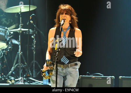 Toronto, Canada. 30Th Oct 2014. Musicien américain Christine Ellen 'Chrissie Hynde' effectue au Massey Hall. Credit : EXImages/Alamy Live News Banque D'Images