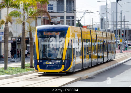 G:Link tram, Southport, Gold Coast, Queensland, Australie Banque D'Images