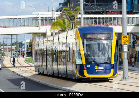 G:Link tram, Southport, Gold Coast, Queensland, Australie Banque D'Images