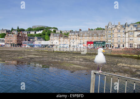 La rue George Oban Banque D'Images