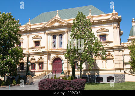 Grand albert hall bâtiment dans le parc de la ville de Launceston, Tasmanie, Australie, Banque D'Images