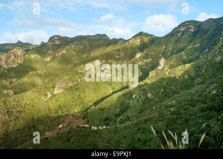 Les montagnes d'Anaga, Tenerife, Îles Canaries Banque D'Images