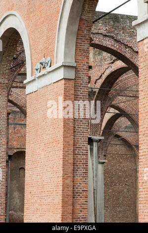 Le Grand Hornu, UNESCO Weltkulturerbe, Hornu bei Mons, Hainaut, Wallonie, Belgique, Europe | Le Grand Hornu, UNESCO world herita Banque D'Images