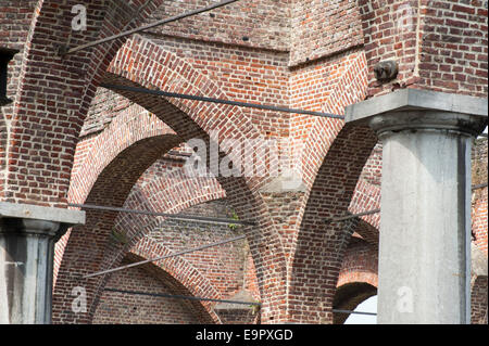 Le Grand Hornu, UNESCO Weltkulturerbe, Hornu bei Mons, Hainaut, Wallonie, Belgique, Europe | Le Grand Hornu, UNESCO world herita Banque D'Images