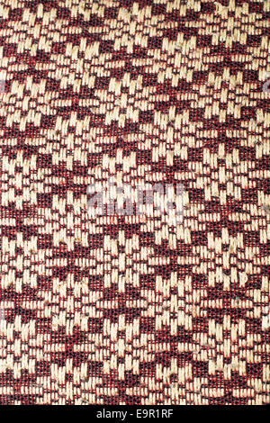 Motif de tissu en soie thaïlandaise contexte Banque D'Images