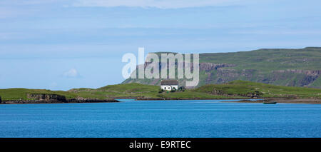 Église sur l'île de Canna partie de l'Hébrides intérieures et les îles occidentales de l'ÉCOSSE Banque D'Images