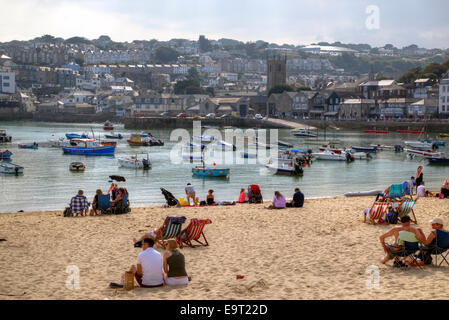 St Ives, Cornwall, Angleterre, Royaume-Uni Banque D'Images